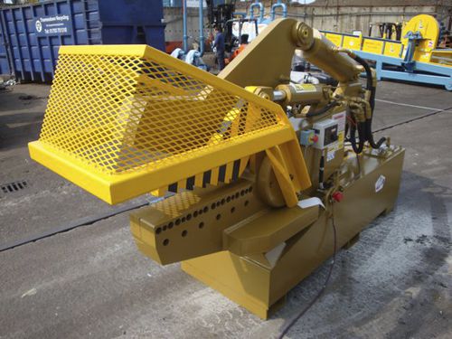 Электрический ножницы - McIntyre 640-240T - JMC Recycling Systems Ltd - для металла / «крокодил» / полуавтоматический