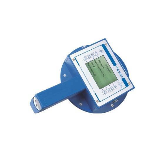 Измеритель влажности с термометром - MW 1100 - TEWS Elektronik GmbH & Co. KG - для твердых материалов / инфракрасный / с цифровым дисплеем