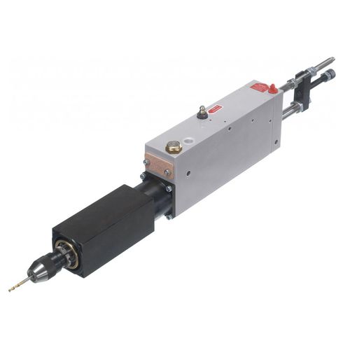 Пневматическая автономная сверлильная головка - Be(f)P 22 series - E2 Systems - гидравлическая / с одним шпинделем / высокой точности