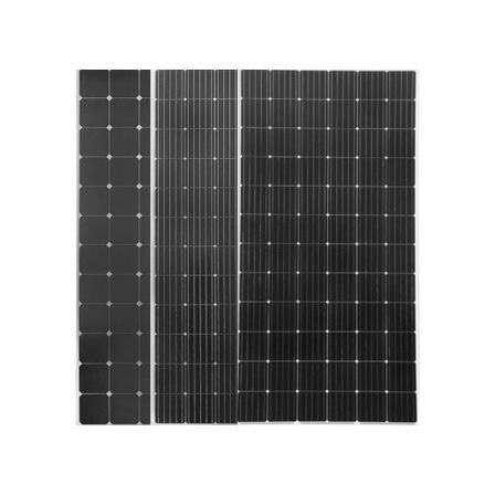 Фотоэлектрический модуль из монокристаллического кремния - SHENZHEN MICNO ELECTRIC CO., LTD. - из поликристаллического кремния / черный / по стеклу