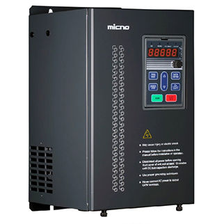 Вариатор AC с закрытым контуром - KE600A Series - SHENZHEN MICNO ELECTRIC CO., LTD. - трехфазовый / с векторным управлением / с цифровым индикатором