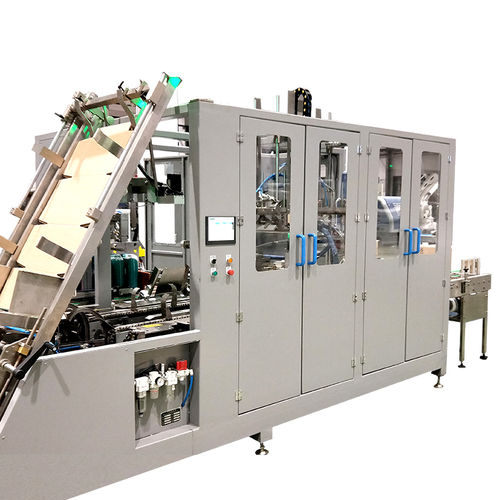 Полусферический станок для укладывания в ящики - CGB-12F - Qingdao Ausense Packing Equipment Co., Ltd. - автоматический / для коробок / для напитков
