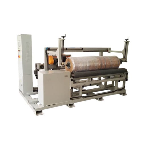 Полуавтоматическая упаковочная машина - J650F - Qingdao Ausense Packing Equipment Co., Ltd. - c пленкой