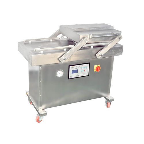 Полуавтоматическая упаковочная машина - DZ400/2S - Qingdao Ausense Packing Equipment Co., Ltd. - с двойной камерой