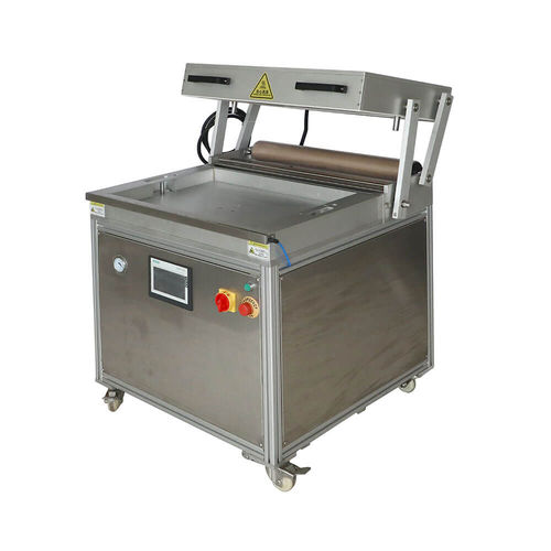 Полуавтоматическая упаковочная машина - DZT7050 - Qingdao Ausense Packing Equipment Co., Ltd. - вакуумная / c пленкой / для продуктов питания