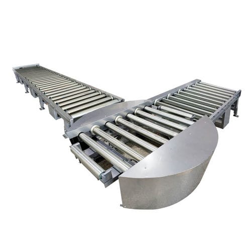 Роликовый конвейер - TP-GT-01 - Qingdao Ausense Packing Equipment Co., Ltd. - транспортный / для паллет / для легких предметов