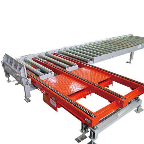 Роликовый конвейер - CT122 - Qingdao Ausense Packing Equipment Co., Ltd. - для поддонов / для тяжелых работ / для крупногабаритных товаров