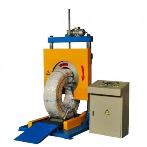 Вертикальный паллетообмотчик - YP200F - Qingdao Ausense Packing Equipment Co., Ltd. - полностью автоматический / для катушки