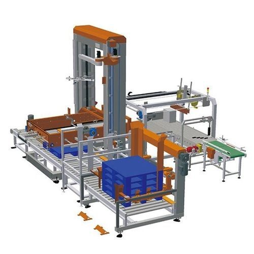 Штабелер с рамой - YPK-LMD20 - Qingdao Ausense Packing Equipment Co., Ltd. - снизу / для ящиков / для поддонов