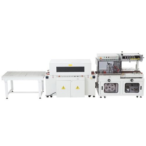 Обверточная машина с боковой сваркой - FL5545TBC+SM5030 - Qingdao Ausense Packing Equipment Co., Ltd. - полностью автоматическая / для косметической продукции / для ящиков