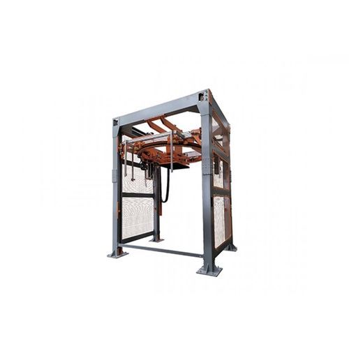 Паллетообмотчик с вращающимся кольцом - Qingdao Ausense Packing Equipment Co., Ltd. - с поворотным кронштейном / вертикальный / полностью автоматический