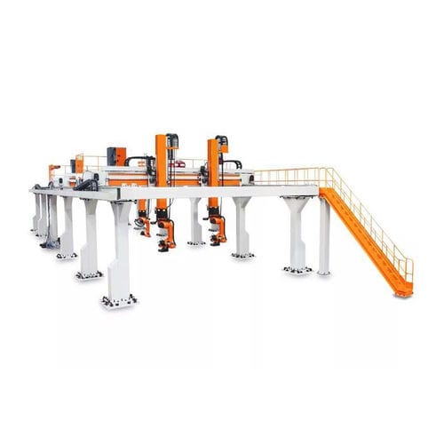 Роботизированный штабелер - Qingdao Ausense Packing Equipment Co., Ltd. - для бочек / для химической промышленности