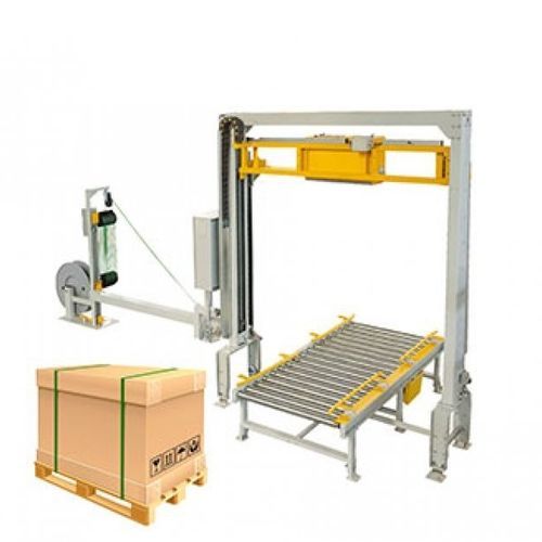 Полностью автоматическая обвязочная машина - MH105B - Qingdao Ausense Packing Equipment Co., Ltd. - для поддонов / для полос из полипропилена и ПЭТФ / 380В трехфазная