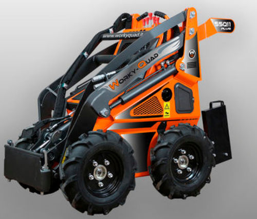 Компактный мини-погрузчик -  SSQ 11 Plus - Worky Quad - Cast Group