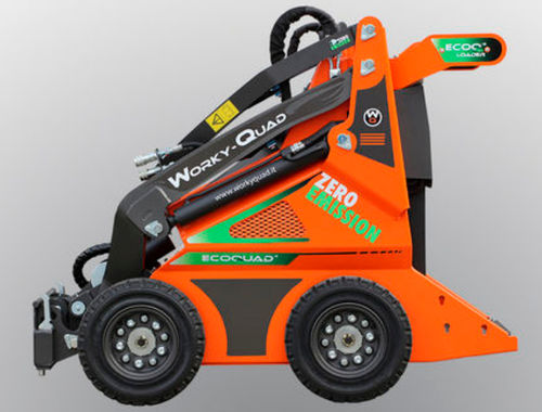 Электрический компактный мини-погрузчик -  SSQ EcoQuad-S - Worky Quad - Cast Group