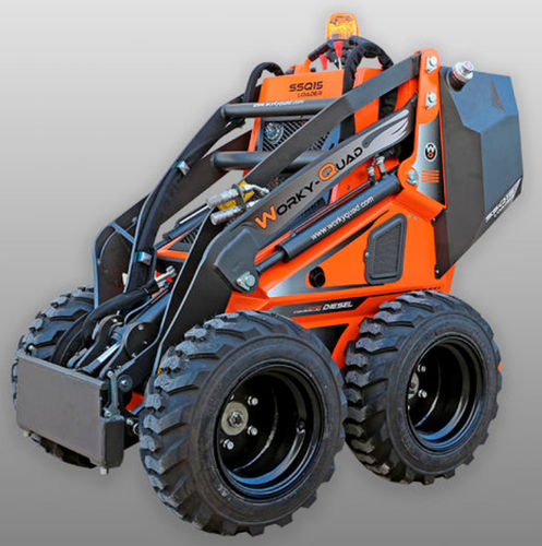 Электрический компактный мини-погрузчик - SSQ 15D - Worky Quad - Cast Group