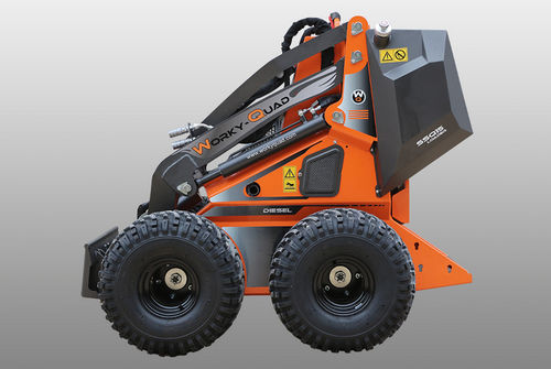 Компактный мини-погрузчик - SSQ 15D - Worky Quad - Cast Group