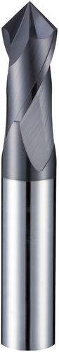 Фрезер для фаски - E107X series - 7Leaders Corp. - концевая / твердый карбид / для сверления