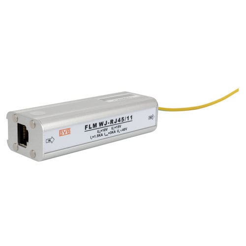 Молниеотвод для применения в железнодорожной отрасли - FLM WJ-RJ45/11 - Shenzhen Keanda Electronic Technology Corporation - для линии передачи данных и телекоммуникации / RJ45 / встраиваемый