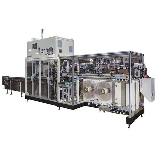 Упаковочная машина контролируемая PLC - GM-088W - Xiamen Gachn Technology Co.,Ltd. - с сервоприводом / c пленкой / для бумажных салфеток