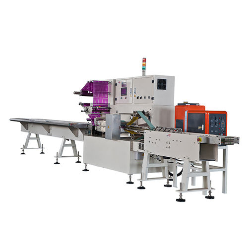 Упаковочная машина контролируемая PLC - GM-083P - Xiamen Gachn Technology Co.,Ltd. - с сервоприводом / c пленкой / для мешков