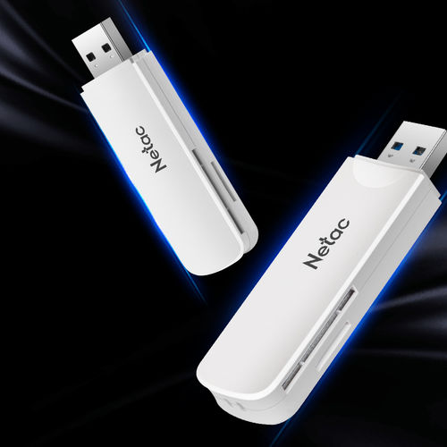 Внешнее устройство считывания карт памяти - P305 - Netac Technology Co.,Ltd. - SD / MicroSD / USB 3.0