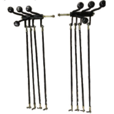 Рычаг с ручкой - LJ156  - Luoyang yellow river flexible shaft controller