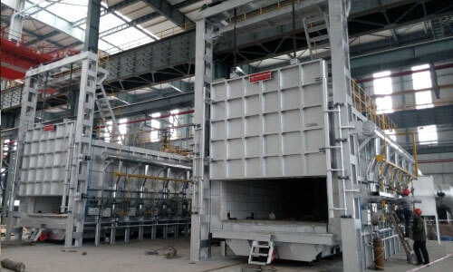 Печь с камерой - RQT series  - HENAN TIANLI THERMAL EQUIPMENT CO.,LTD - для термообработки / для отжига / топливная