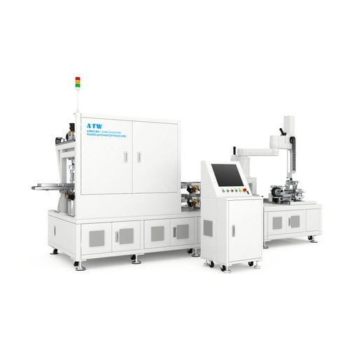 Линия упаковки для электронной промышленности - AM051BA - Wuxi Autowell Technology Company - для полупроводниковой пластины / автоматическая
