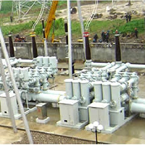 Распредустройство с элегазовой изоляцией SF6 - ZF12-72.5/126/145 (L) - Henan ping high electric co., LTD. - высокого напряжения / переменный ток / трехфазовое