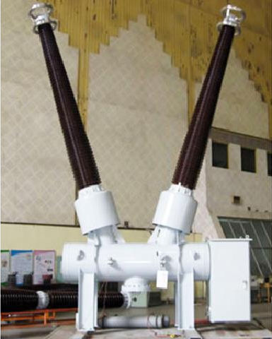 Выключатель с элегазовой изоляцией SF6 - LW55-363 / Y5000-63 - Henan ping high electric co., LTD. - с ванной, отключенной от электропитания / автоматический / для распределения электроэнергии