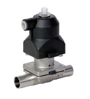 Мембранный клапан - KMA 195 - SED Flow Control GmbH - с пневматическим управлением / для контроля / из нержавеющей стали