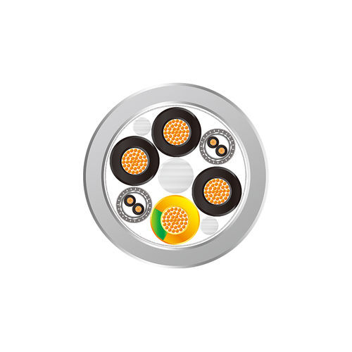 Электрический кабель питания - LONGFLEX® SERVO 310 - Zhaolong Interconnect - DIN / многопроволочный / лента