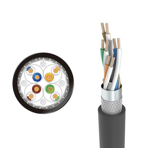 Электрический кабель CAT 5e - LONGTRONIC&reg; - Zhaolong Interconnect - для передачи данных / Ethernet / многопроволочный