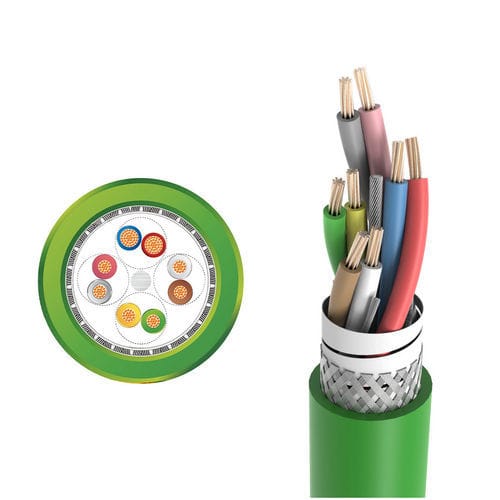 Электрический кабель питания - LONGFLEX® SERVO FD 340 CP - Zhaolong Interconnect - бронированный / многопроволочный / из меди