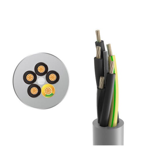 Электрический кабель питания - LONGFLEX® MC 710 P - Zhaolong Interconnect - DIN / устойчивый к гидролизу / многопроволочный