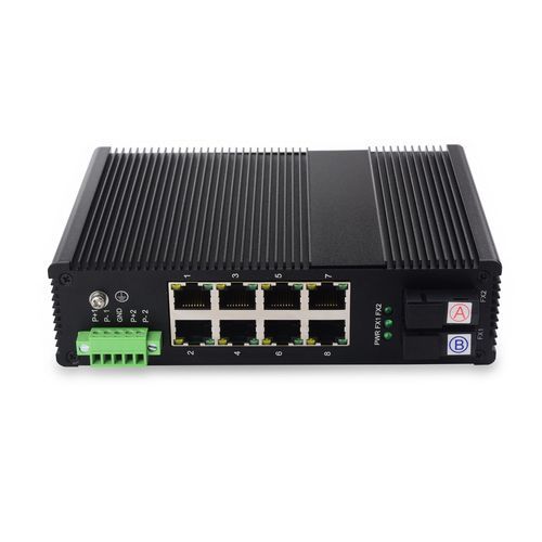 Неуправляемый коммутатор Ethernet - ZL-ISG2F8T - Shenzhen ChiLink IoT Technology Co., Ltd. - 8 портов / 2 порта / уровня 2