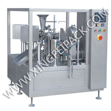 Автоматическая фасовочно-запаивающая машина - XFG-200 - Shanghai Xingfei Packaging Machinery Co., Ltd. - для мешков / для жидкостей / для порошка