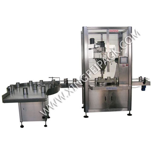 Автоматическая наполнительная машина - XFF-G - Shanghai Xingfei Packaging Machinery Co., Ltd. - для бутылок / шпуля / для гранул