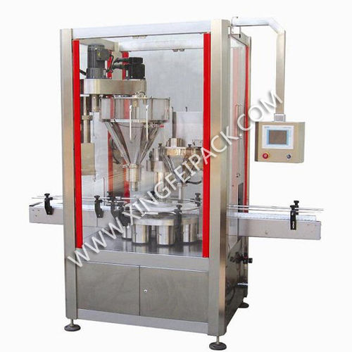 Наполнительная машина с двойным винтом - XFF-GII - Shanghai Xingfei Packaging Machinery Co., Ltd. - автоматическая / шпуля / для порошка