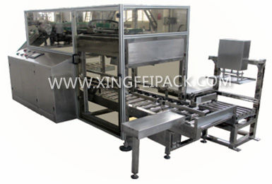 Горизонтальный станок для укладывания в ящики - XFC-ZX - Shanghai Xingfei Packaging Machinery Co., Ltd. - автоматический / для стеклянных бутылок / для мешков