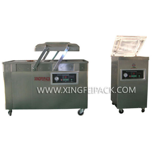 Полуавтоматическая упаковочная машина - XF-400 series - Shanghai Xingfei Packaging Machinery Co., Ltd. - вакуумная / для мешков