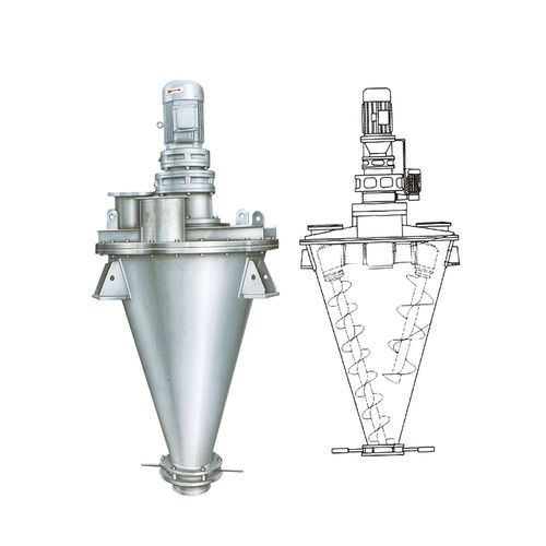 Мешалка с коническим винтом - SHJ series - Jiangyin Xinda Medicine And Chemical Machinery Co., Ltd. - импульсного действия / для порошка / для химической промышленности