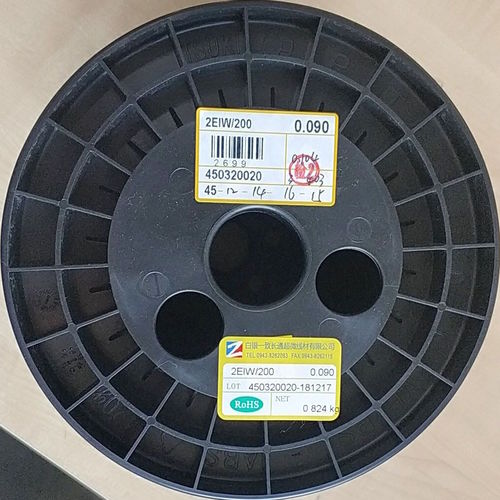 Эмалевый электрический провод - EIAIW/200 - BAIYIN YIZHI CHANGTONG SUPER MICRO-WIRE COMPANY - из меди / полиамидимидный / полиэфиримидный