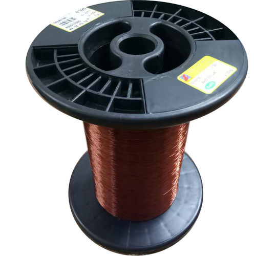 Эмалевый электрический провод - SEIW/180 - BAIYIN YIZHI CHANGTONG SUPER MICRO-WIRE COMPANY - из меди / полиэфиримидный / круглый