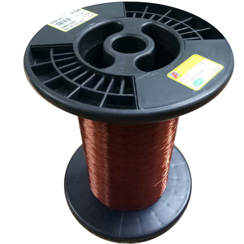 Эмалевый электрический провод - EIW/180 - BAIYIN YIZHI CHANGTONG SUPER MICRO-WIRE COMPANY - из меди / полиэфиримидный / круглый