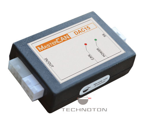 Модульное управление для транспортировки - MasterCAN DAC15 - TECHNOTON
