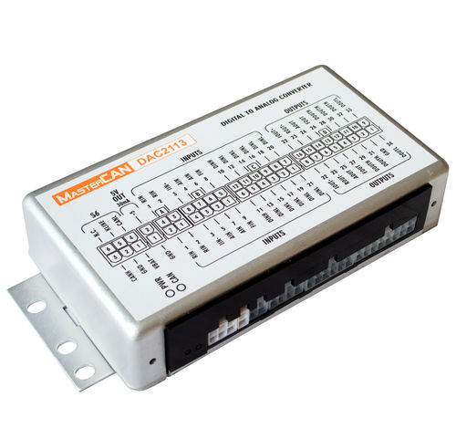 Модульное управление для транспортировки - MasterCAN DAC2113 - TECHNOTON