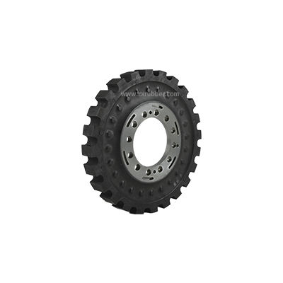 Цилиндрическая антивибрационная опора - LZQ series - ZHONG XIANG RUBBER PRODUCTS CO LTD - из каучука / для строительной техники / резьбовая