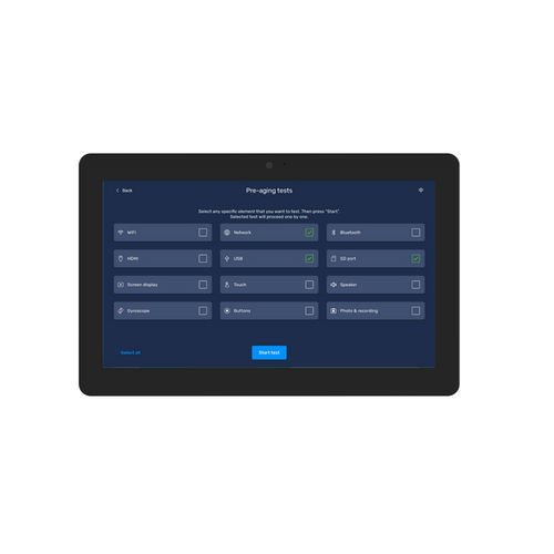 Испытательное программное обеспечение - Demo APK - Glory Star Group  - для управления / RFID
